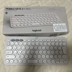 美品logicool PEBBLE KEYS 2 K380S