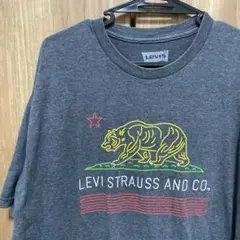 Levi's カリフォルニアクマ Tシャツ グレー