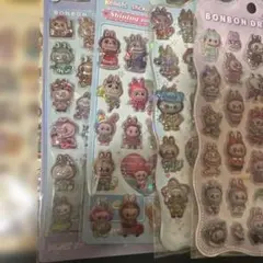 ラブブシールセット　5枚　A