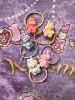 ラブブ　ヘアゴム5個