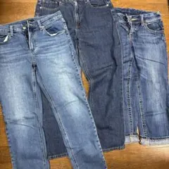 デニム　ジーパン　3本セット　gu ユニクロ　など