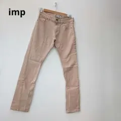 ニュアンスカラー imp インプ ストレッチ スキニーパンツ ピンクベージュ Sのサムネイル
