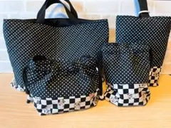 【匿名配送】ハンドメイド　入園入学4点セット⑥ ⚠️少し難あり