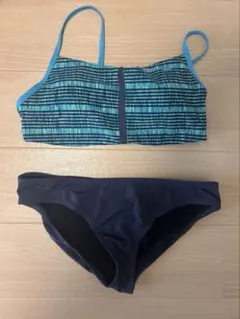 新品:NIKEナイキ　レディース セパレート水着 ビキニ ブルー系Lサイズ(M)のサムネイル