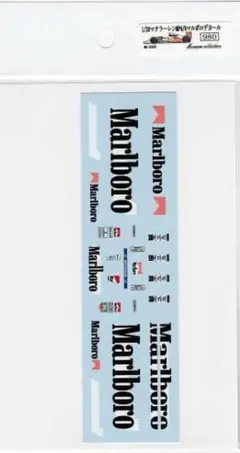 1/20マクラーレンMP4/6コレクターズクラブマルボロデカール[D343]