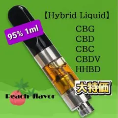 CRD x HHBD x 기타 3가지 성분 복숭아 향 [1ml] 하이브리드