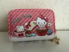 ハローキティ コインケース・キーケース　Wファスナー
