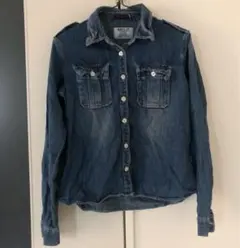 アースミュージック&エコロジー デニムシャツ