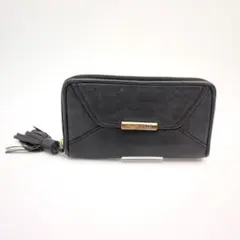 SEE BY CHLOE シーバイクロエ 長財布 ラウンドファスナー タッセル