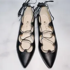 【早い者勝ち】【スピード発送】DIANA レースアップ パンプス 42310