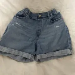 UNIQLO キッズ１５０ショートデニムパンツ