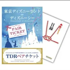 東京ディズニーランドorディズニーシー ペアチケットのサムネイル