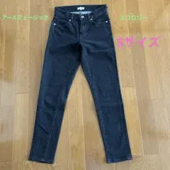値下げ⭐️アースミュージックエコロジー⭐️レディースデニムパンツSサイズ ブラック