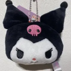 Kuromi ぬいぐるみキーホルダー 約11cm