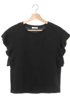 【INGNI】フリル付き半袖トップス Mサイズ