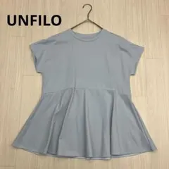 UNFILO アンフィーロ ペプラム 半袖 Tシャツ ブラウス 2のサムネイル