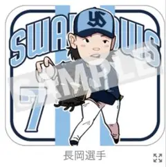 2025 crew ピンバッジ 長岡秀樹 ヤクルト
