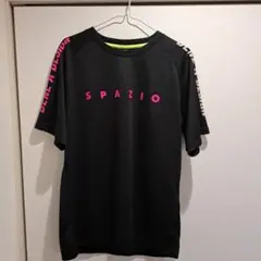 新品 Spazio 半袖プラクティスシャツ ブラック L