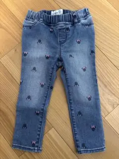 baby GAP Disney ミニーマウス柄デニムパンツ　サイズ100
