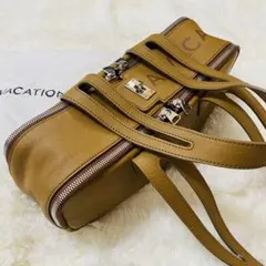 A VACATION アヴァケーション ハッピーキー バッグ ボストン ブラウン