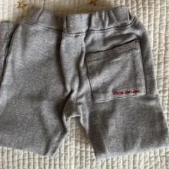 Mau janjon グレー ボトムス 後ろポケット付き100