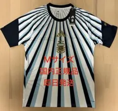  AFA アルゼンチン代表 プレマッチシャツ　XLサイズ adidas AFA アルゼンチン代表 プレマッチシャツ XLサイズ - メルカリ