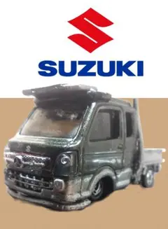 トミカ スズキ スーパー キャリー ミニカー ローダウン 改造 トラック ベンツ