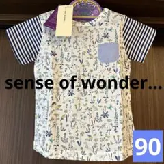 センスオブワンダー　リバティ　THEO 半袖Tシャツ　90cm