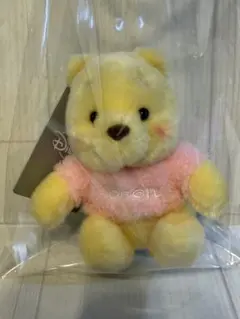 《未使用タグ付》 フラッグシップ限定 くまのプーさん キーチェーン