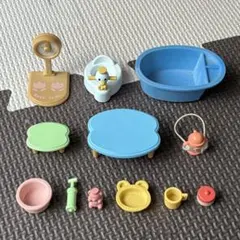 【お値下げ！】シルバニアファミリー 初期 赤ちゃんすこやかセット 小物