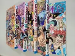 ワンピース　ONE PIECE　51巻、52巻、54巻、55巻