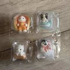 シルバニアファミリー　きらきらくじ　4体セット