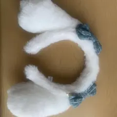 シナモンカチューシャ ファー素材