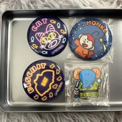 たべっ子どうぶつ 缶バッチ・アクスタ