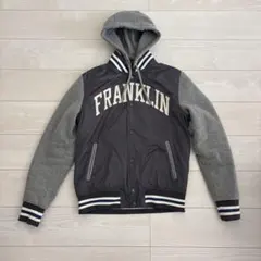 FRANKLINMARSHALL ブラックスタジャン レザー Sサイズ - メルカリ