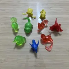 注意 ポケモンガチャ 塩ビ人形 消しゴムフィギュア ボール3種 おまけ