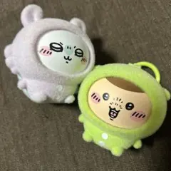 モモンガ　栗まんじゅう　キーホルダーセット