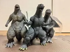 BANDAI ムービーモンスターシリーズ ゴジラ 1965 2004 2023のサムネイル