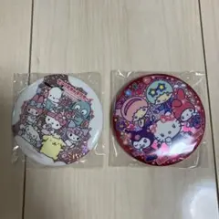 キラキラBIG缶バッジ　２個セット
