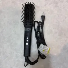 SALONIA ブラシヘアアイロン ブラック