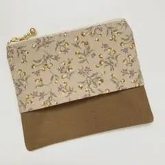 【294】ポケットティッシュポーチ　ハンドメイド　小物入れ　ティッシュケース