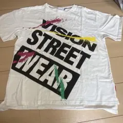vision ビッグTシャツ　ホワイトMサイズのサムネイル