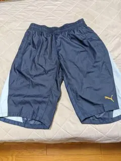 Puma 　新品　未使用　ネイビー/ライトブルー ショートパンツのサムネイル