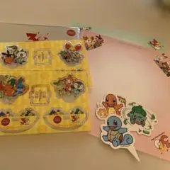 【新品未使用】ガスト✖️ポケモン　ポケモン 30周年　アクリルスタンドセット