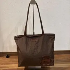 【美品】青山IBIZA イビザ 高密度ナイロン×レザー 本革 トートバッグ