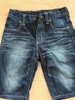 EDWIN ダークデニム ハーフパンツ