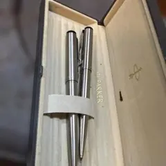 PARKER 75 14k シズレ万年筆・ボールペンセット ケース付き まとめ