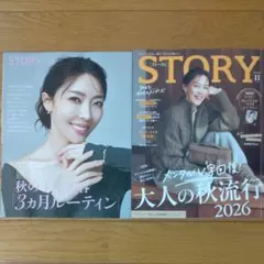ＳＴＯＲＹ　２０２６年１１月号 　光文社　大人の秋流行2026　韓国旅