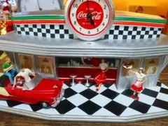 新品未使用 コカコーラ アメリカンダイナー ダンバリーミント ジオラマ