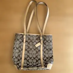 Coach トートバッグ ブラウン/ベージュ